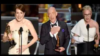 Makna kemenangan Julianne Moore, Patricia Arquette dan J.K. Simmons di ajang Oscar 2015 berbeda dengan Eddie Redmayne.