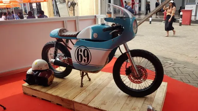 Motor Caferacer Gibran Rakabuming