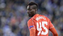 Penyerang Liverpool Mario Balotelli (AFP / OLI SCARFF)