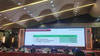 Pemaparan kinerja Bank Riau Kepri Syariah usai konversi dari bank konvesional ke bank syariah. (Liputan6.com/M Syukur)