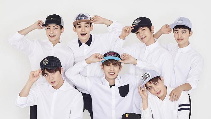 EXO jadi model untuk Hat's On [foto: One Hallyu]