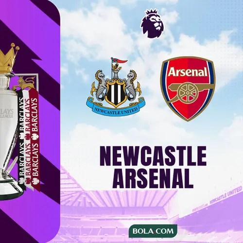 Liga Inggris - Newcastle United Vs Arsenal