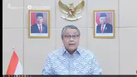 Gubernur Bank Indonesia Perry Warjiyo, dalam Pengumuman Hasil Rapat Dewan Gubernur Bulanan Bulan Juli 2022 dengan Cakupan Triwulanan, Kamis (21/7/2022).
