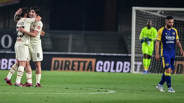 Hellas Verona Vs AC Milan