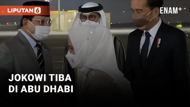 Jokowi Tiba di Abu Dhabi