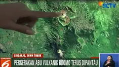 Rute alternatif penerbangan ditetapkan untuk menghindari abu vulkanik Gunung Bromo.