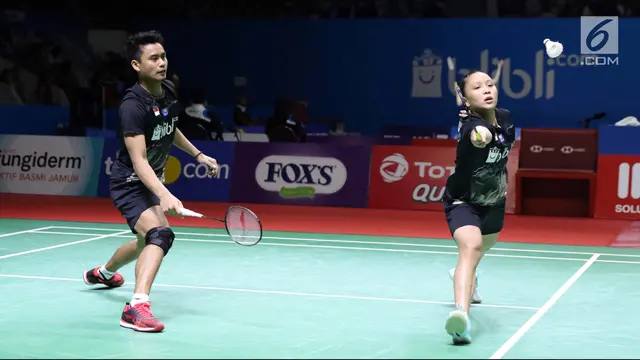 Tontowi Ahmad/Winny Oktavina Menang Mudah Atas Pasangan India