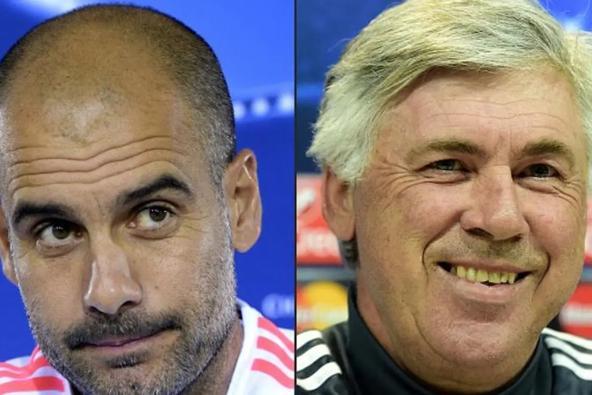 josep guardiola - carlo ancelotti