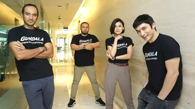 [Fimela] Media visit pemain film Gundala