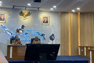 Ketua Komisi Pemberantasan Korupsi (KPK) Setyo Budiyanto dalam Rapat Pembahasan Rencana Kolaborasi Penguatan Integritas dan Pencegahan Korupsi Pemerintahan bersama Kementerian Dalam Negeri (Kemendagri), Jumat (24/7/2026). (Devira Prastiwi/Liputan6.com)