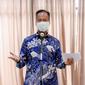 Menteri Perindustrian (Menperin) Agus Gumiwang Kartasasmita pada acara halalbihalal secara virtual di Jakarta. (Dok Kemenperin)