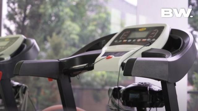 Ruang Gym di Rumah Felicya Angelista dan Caesar Hito