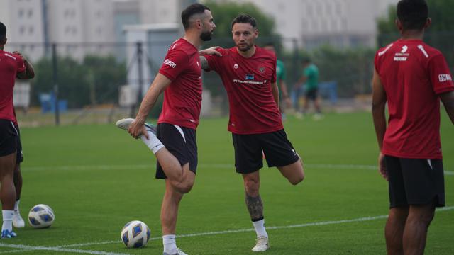 Marc Klok dan Jordi Amat - Timnas Indonesia Vs Timnas Irak