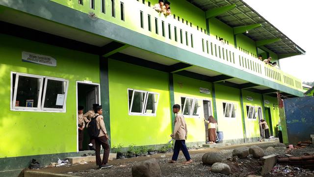 Suasana di sebuah pondok pesantren di Banyumas, Jawa Tengah. (Foto: Liputan6.com/Muhamad Ridlo)