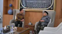 Gibran Sambangi Kediaman Ma'ruf Amin, Bahas Keluarga hingga Kenegaraan