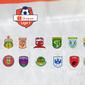 Shopee Liga 1 - Logo Klub (Bola.com/Adreanus Titus)