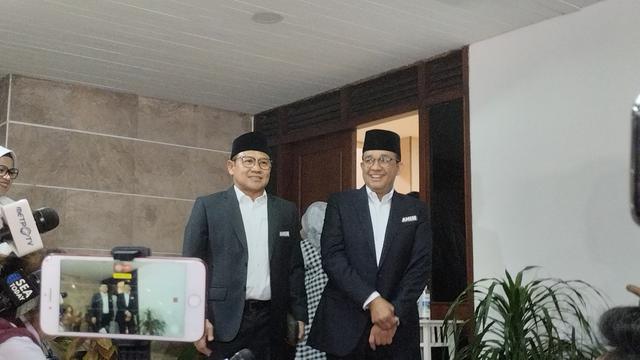 Anies Baswedan dan Muhaimin Iskandar