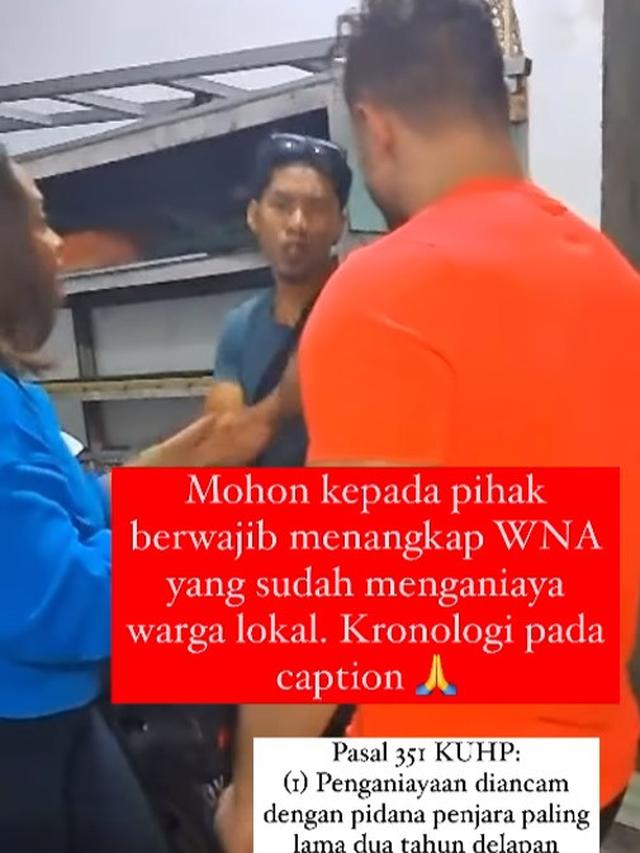 WNA Rusia Aniaya Warga Bali