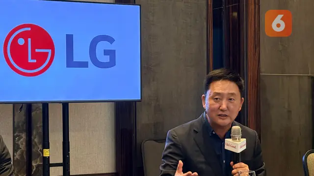 President of LG Electronics Indonesia Ha Sang-chul. Liputan6.com/Iskandar