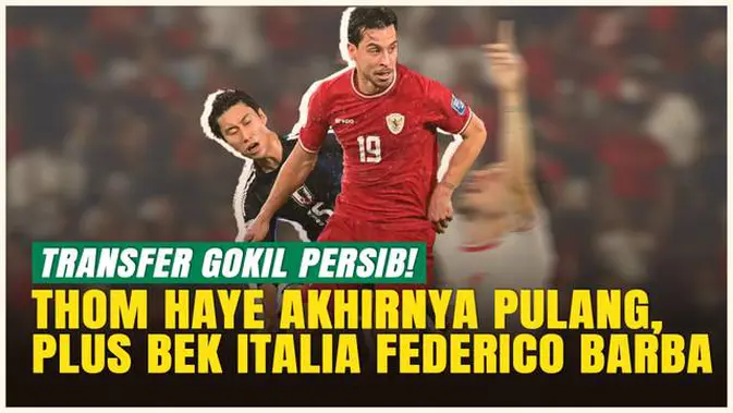VIDEO: Kejutan Persib! Datangkan Thom Haye & Bek Italia Federico Barba, Umumkan via TVRI Jabar