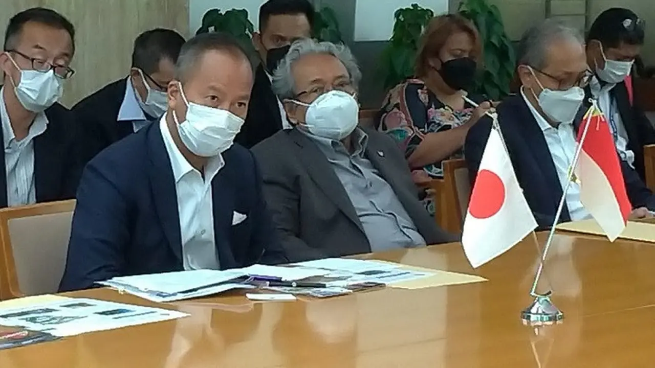 Menteri Perindustrian Agus Gumiwang Kartasasmita di Nagoya, Jepang. (Dok Kemenperin)