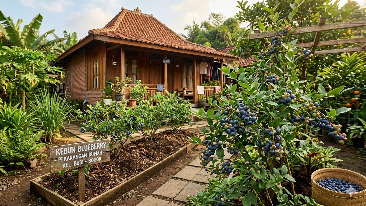 Cara Tanam Blueberry di Pekarangan Rumah Indonesia: Superfood Langsung dari Halaman