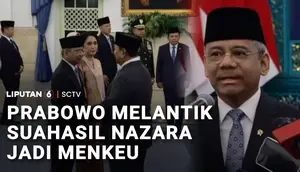 Suahasil Nazara Dilantik Jadi Menkeu, Prabowo Minta Jaga Keuangan Negara