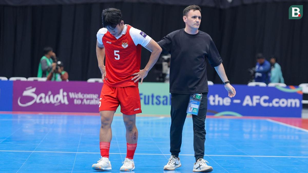 Ekspresi Pemain Timnas Futsal Indonesia usai Takluk dari Iran di Final Piala Asia 2026: Sedih, tapi Membanggakan!