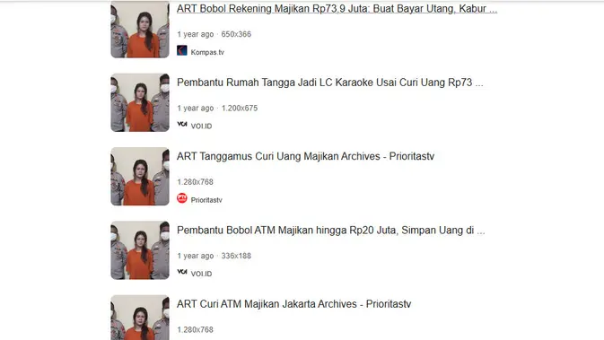 <p>Penelusuran klaim foto Najwa Shihab ditangkap Polisi</p>
