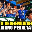 Detik-Detik Bobotoh Bergemuruh Sambut Gol Penalti Mariano Peralta, Persib Kalahkan The Cong-Viettel 1-0