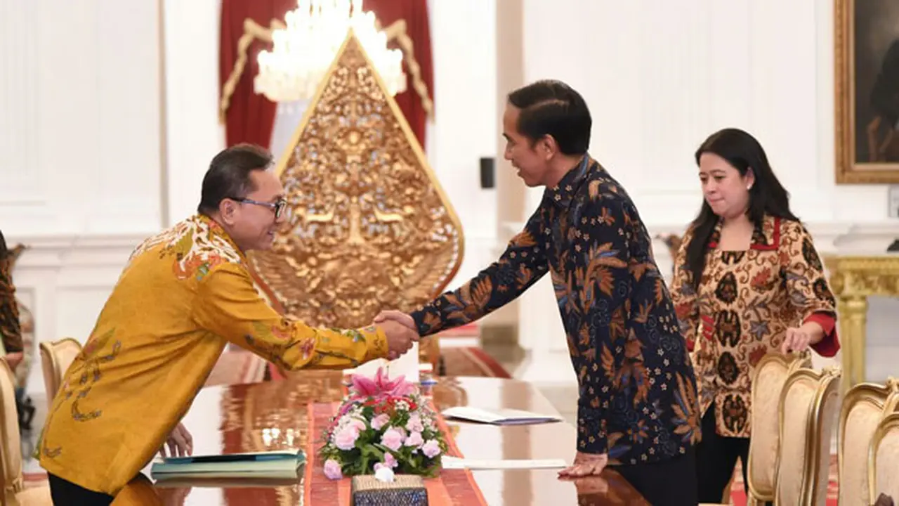 Rapat Konsultasi Pimpinan MPR RI dan Presiden RI