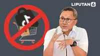 Banner Infografis Larangan TikTok Shop Cs Jualan dan Transaksi di Indonesia. (Liputan6.com/Abdillah)