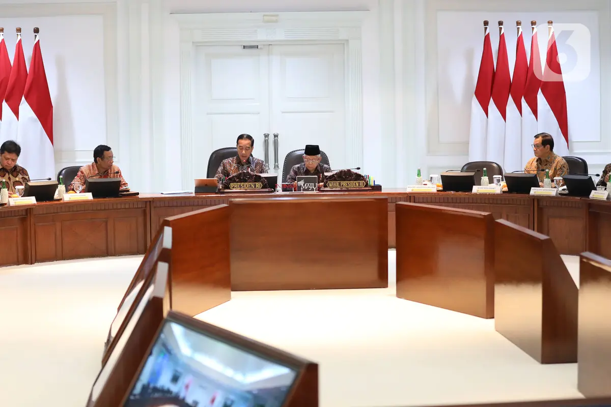 Jokowi Pimpin Ratas