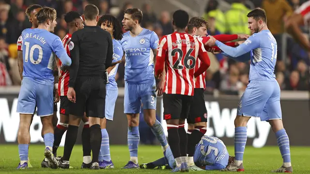 FOTO: Taklukkan Brentford, Manchester City Makin Nyaman Puncaki Klasemen Liga Inggris