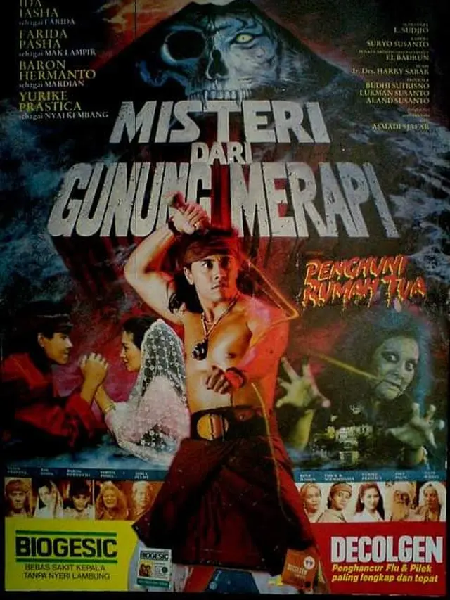 Poster film Misteri Gunung Merapi. (Foto: Koleksi Pribadi Daniel Irawan)
