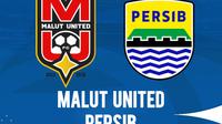 Malut United Vs Persib Bandung. (Bola.com/Wiwig Prayugi)