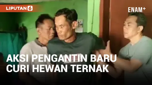 VIDEO: Baru Sehari Nikah, Pria di Bandung Barat Ditangkap Polisi