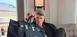 Tas Hermès Erling Haaland [instagram.com/@erling]