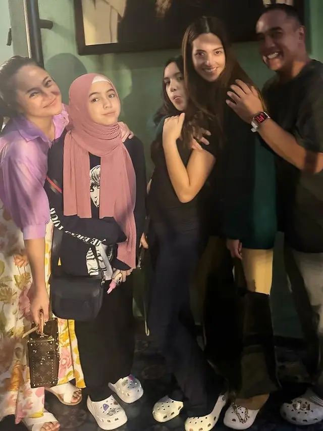 Beda Gaya Sienna Anak Marshanda dan Mikhayla Putri Nia Ramadhani. [@marshanda]
