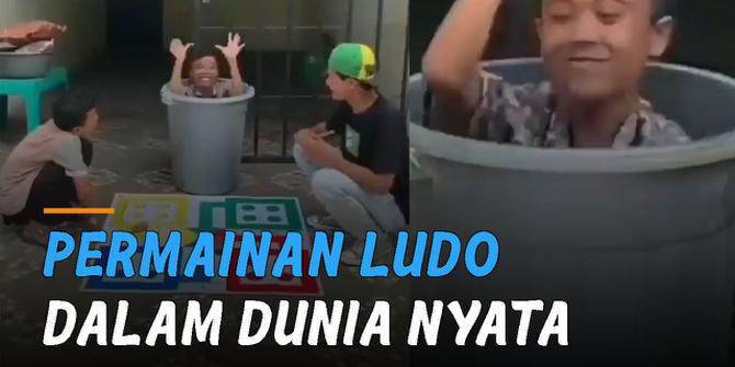 VIDEO: Kocak, Permainan Ludo Dalam Dunia Nyata