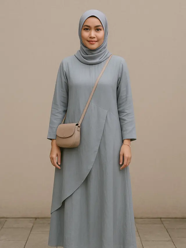 Gamis Kondangan Model Sekarang (Foto: ChatGPT)