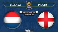 Persahabatan Internasional_Belanda Vs Inggris (Bola.com/Adreanus Titus)