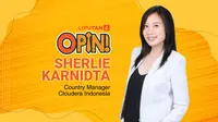 Country Manager Cloudera Indonesia, Sherlie Karnidta. liputan6.com/Abdillah