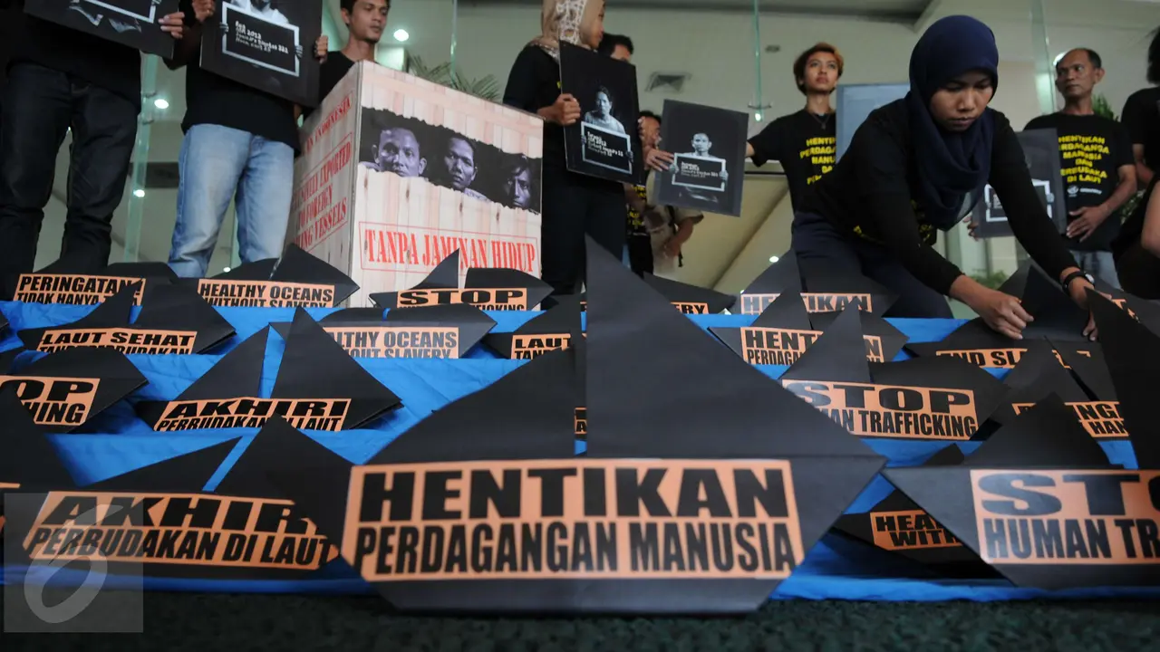 20161209-Aktivis Sambangi Kemenaker Minta Perlindungan ABK Kapal Asing-Jakarta