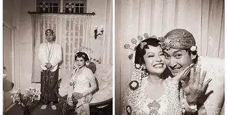 Tak hanya adat Minang, adat Jawa juga hiasi pernikahan manis Hanggini dan Luthfi Aulia [@luthfiaulia]