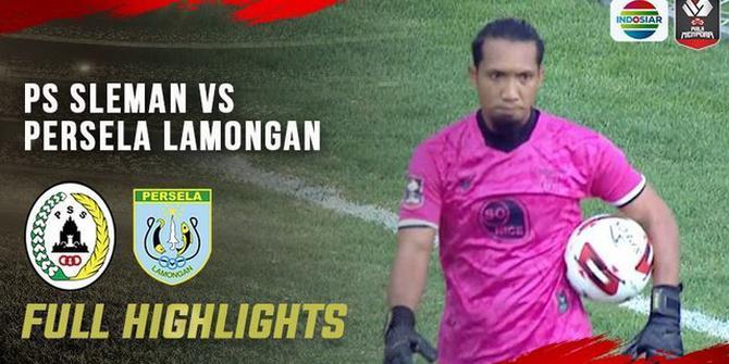 VIDEO: Highlights Grup C Piala Menpora 2021, PSS Bermain Imbang Tanpa Gol Kontra Persela Lamongan