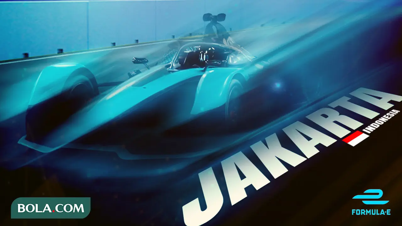 Formula-E - Ilustrasi Sirkuit Jakarta