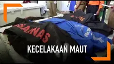 Sebuah kecelakaan maut terjadi di jalan lintas Sumatera. Kecelakaan menyebabkan 5 orang tewas, sementara sopir minibus dirawat di rumah sakit.
