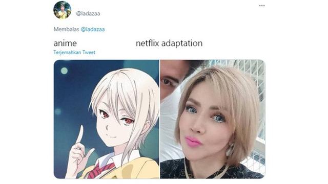 8 Cocoklogi Karakter Anime dengan Selebriti Ini Bikin Tepuk Jidat