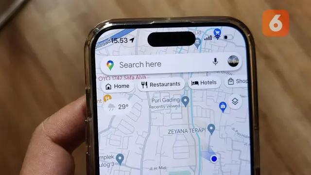 Aplikasi Google Maps